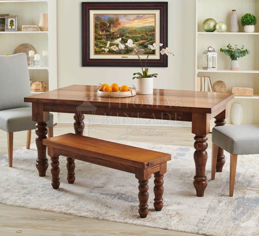 Monterey Dining Table & Bench - Furniture