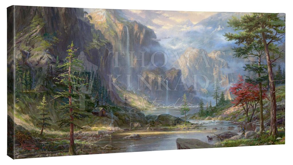 High Country Wilderness - 16" x 31" Gallery Wrapped Canvas