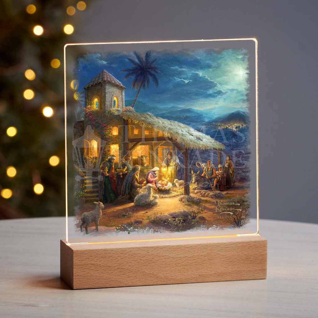 The Nativity - 6.37" x 6" Nightlight