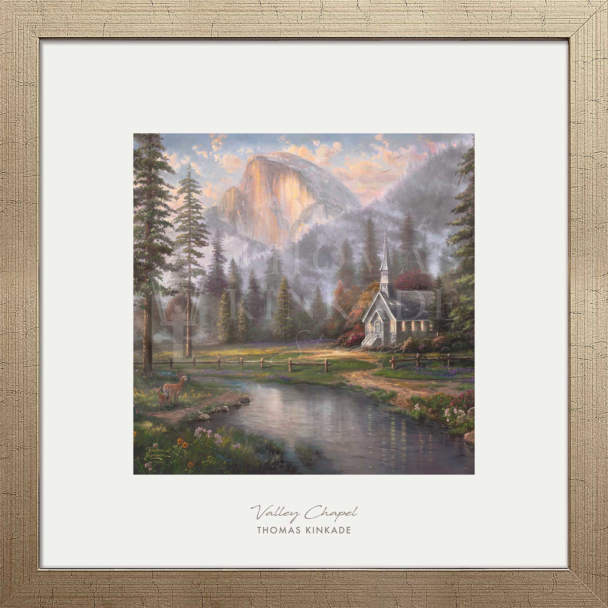 Valley Chapel - 17.5" x 17.5" Prominence