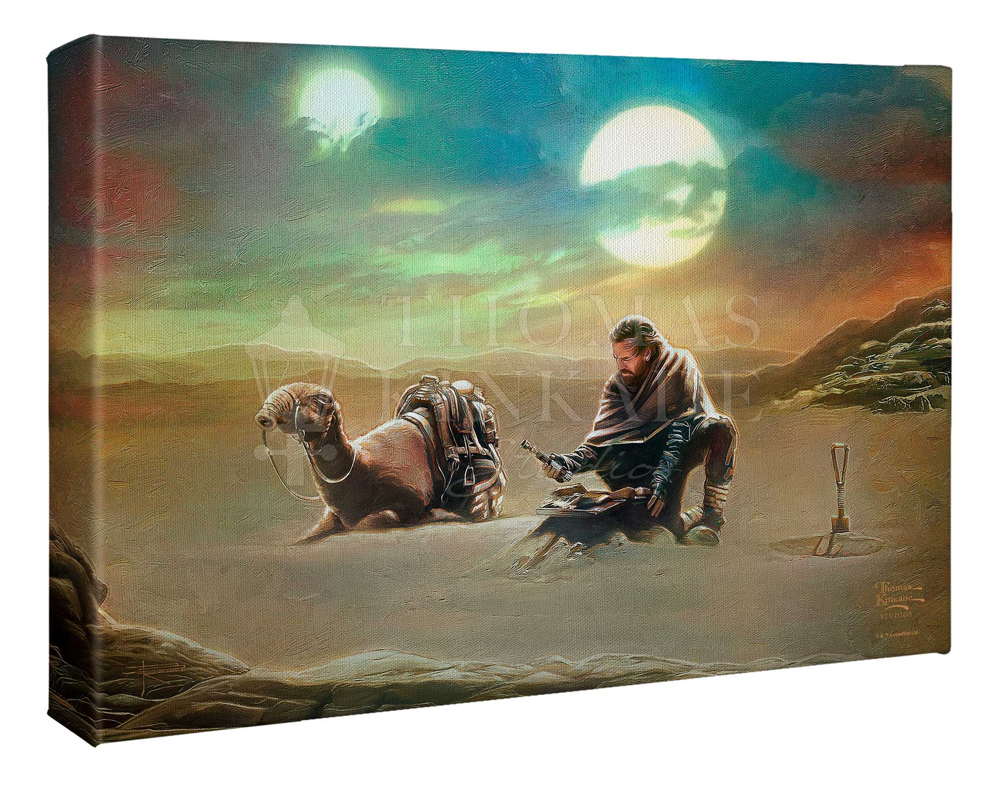 Obi-Wan Kenobi™ - Returning to His Past - 10" x 14" Gallery Wrapped Canvas