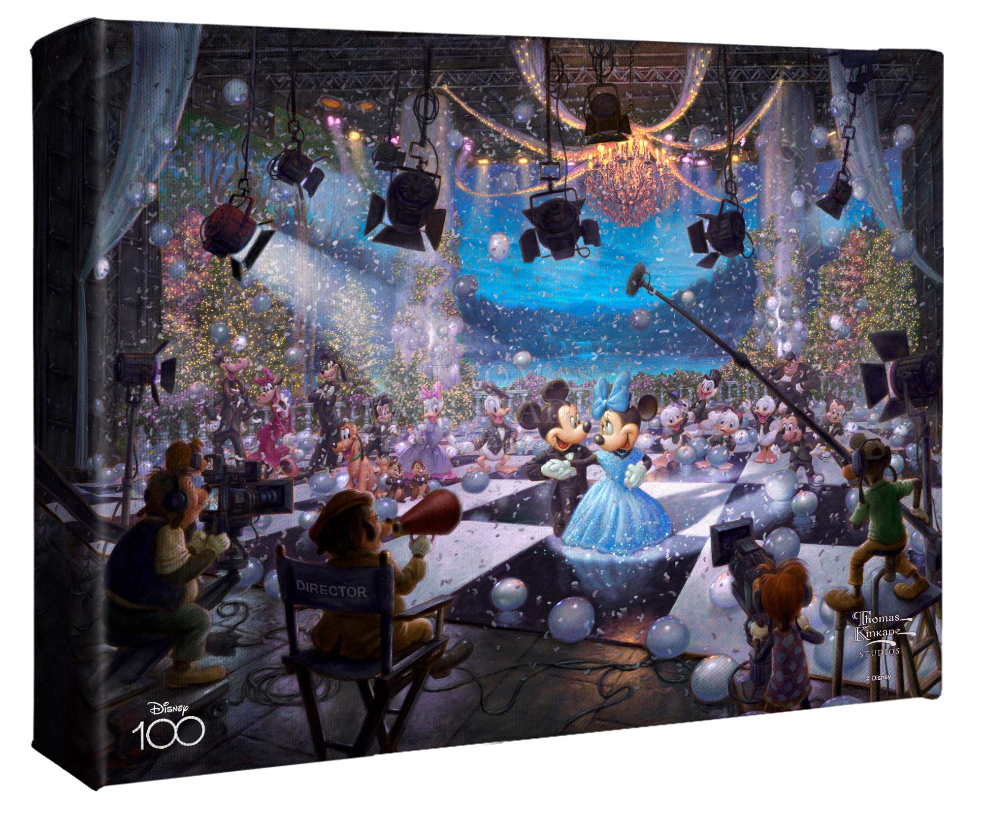 Disney 100th Clelebration - 8" x 10" Gallery Wrapped Canvas