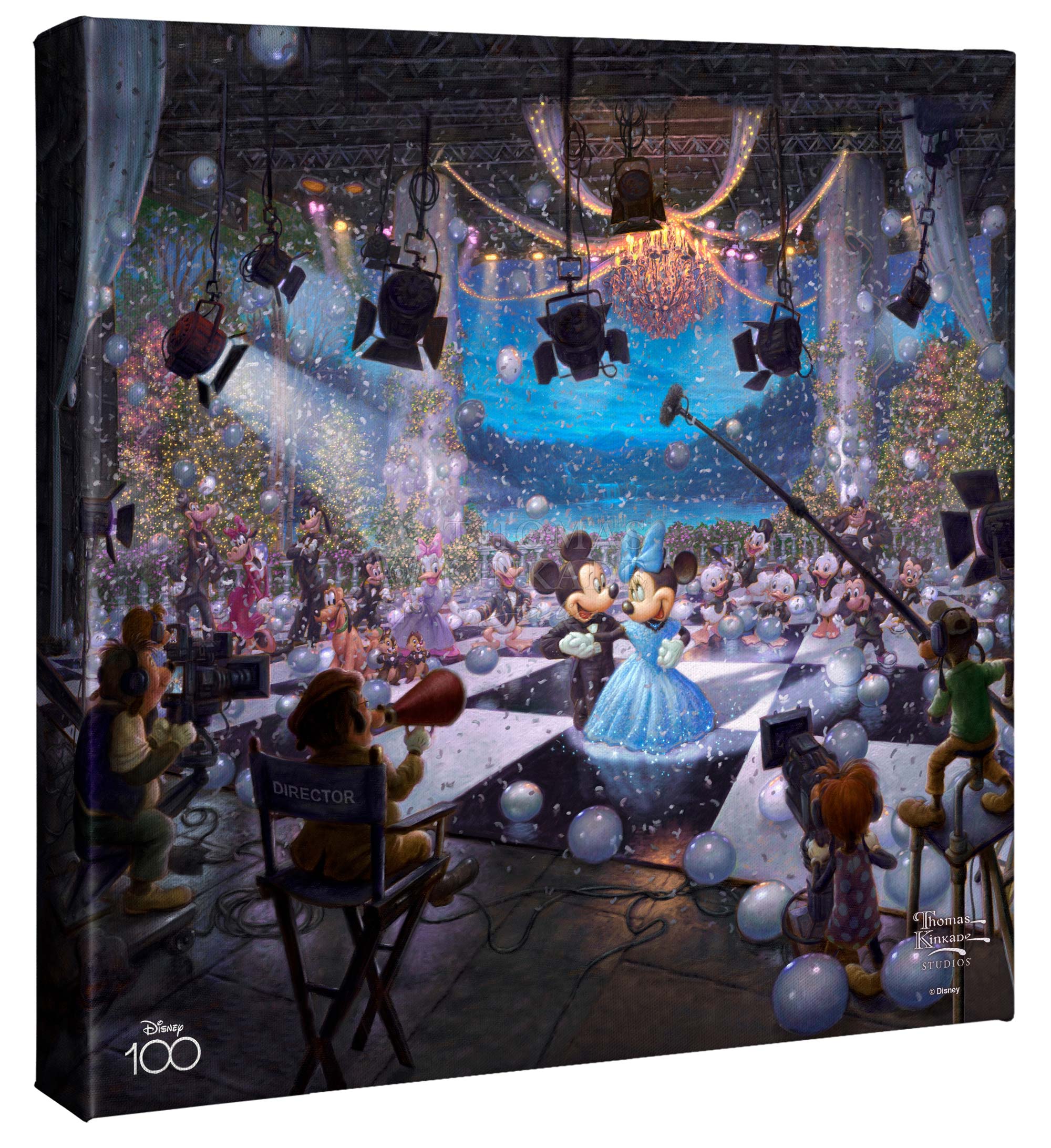 Disney 100th Clelebration - 14" x 14" Gallery Wrapped Canvas