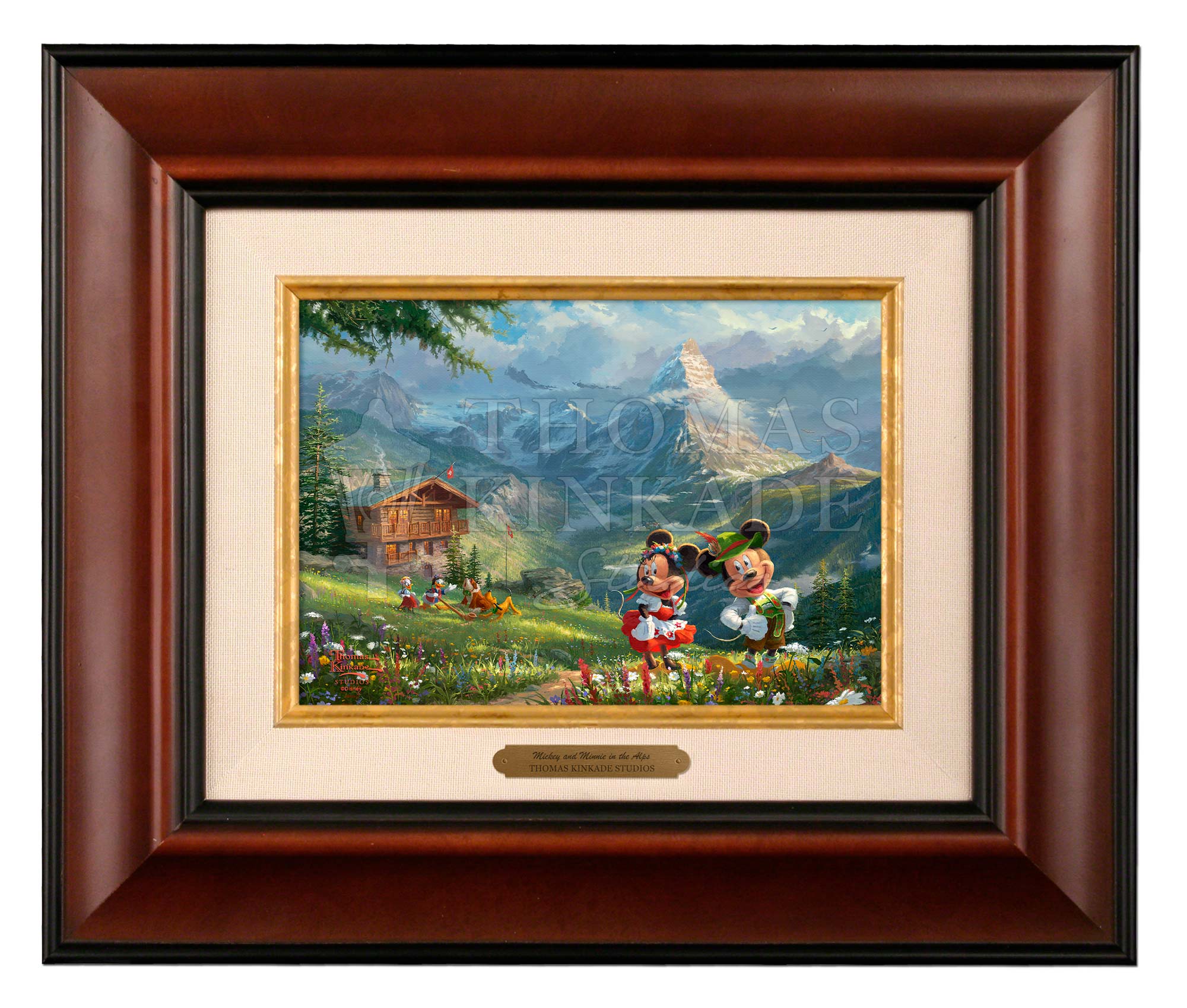 Disney Mickey and Minnie in the Alps - Brushworks