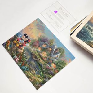 Disney Mickey and Minnie - Sweetheart Cove - Art Prints - Thomas Kinkade Studios