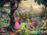 Sleeping Beauty 1500 Piece Puzzle News - Thomas Kinkade Studios