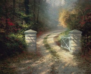 The Autumn Gate Gates - Thomas Kinkade Studios