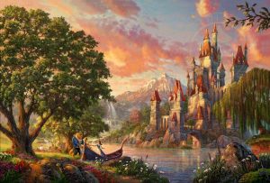 Disney Beauty and the Beast II Romantic Images - Thomas Kinkade Studios