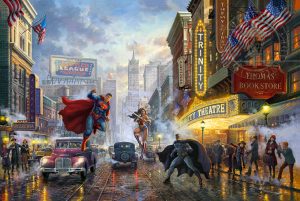 Batman™, Superman™, and Wonder Woman™: The Trinity I DC Super Hero Fine Art - Thomas Kinkade Studios