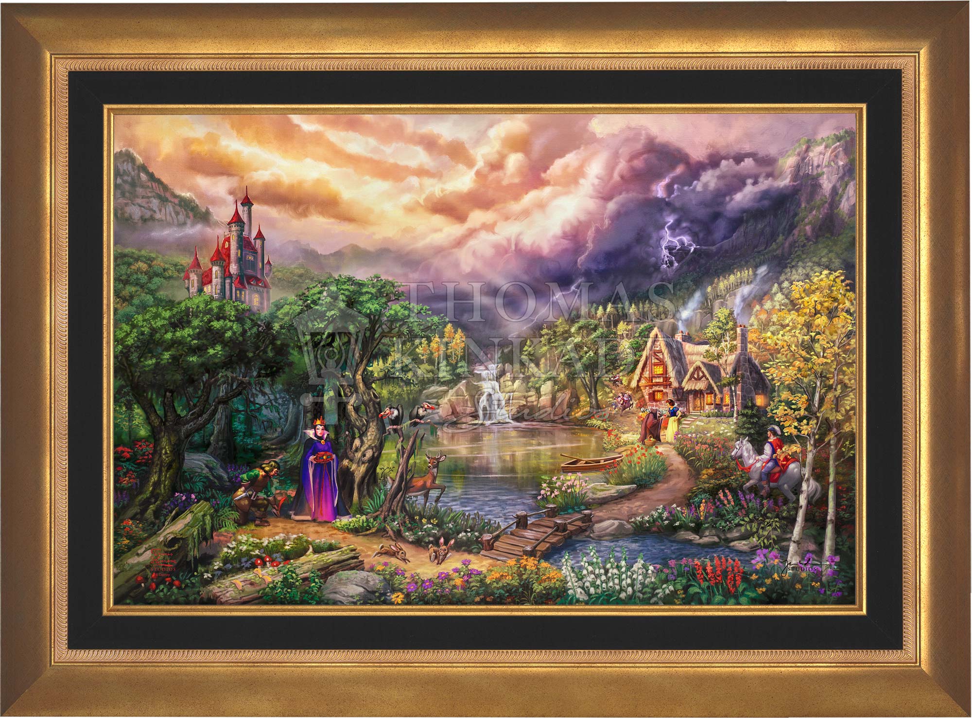 Disney The Evil Queen - Limited Edition Canvas - Thomas Kinkade Studios