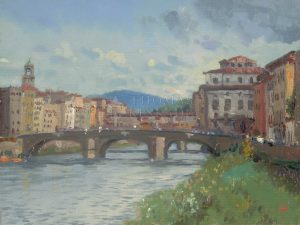 Florence, River Alba Plein Air - Thomas Kinkade Studios