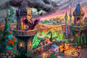 Disney Maleficent Disney Art - Thomas Kinkade Studios