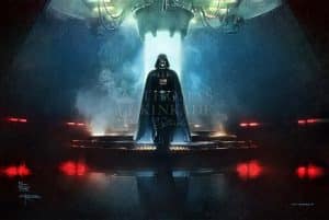 <em>Obi-Wan Kenobi<e/m>™ - Darkness Has Arrived - Thomas Kinkade Studios