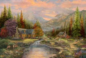 Sierra Paradise Hearth & Home - Thomas Kinkade Studios