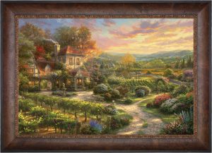 Wine Country Living - Limited Edition Canvas - Thomas Kinkade Studios