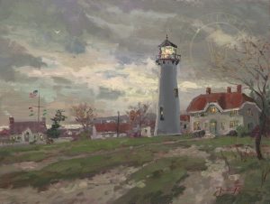 Chatham Light Lighthouses - Thomas Kinkade Studios