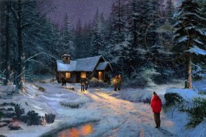Christmas Miracle Faith - Thomas Kinkade Studios