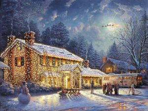 National Lampoon's Chirstmas Vacation™ Christmas - Thomas Kinkade Studios