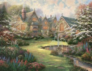 Garden Manor Estates - Thomas Kinkade Studios