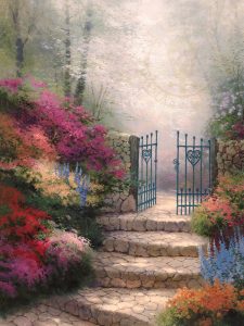 The Garden of Promise Gates - Thomas Kinkade Studios