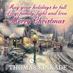 Hallmark Christmas eCard - Winter World of Thomas Kinkade