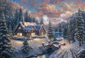High Country Christmas Christmas - Thomas Kinkade Studios