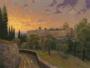 Jerusalem Sunset Impressions of Israel - Thomas Kinkade Studios