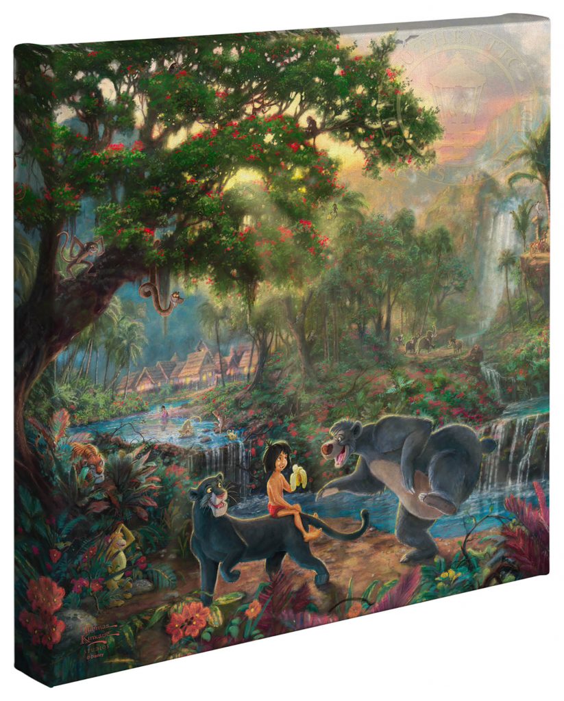Jungle Book, The - 14" x 14" Gallery Wrapped Canvas