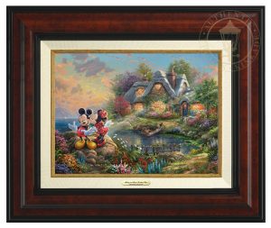 Disney Mickey and Minnie - Sweetheart Cove - Canvas Classics - Thomas Kinkade Studios