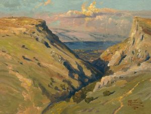 Mount Arbel Impressions of Israel - Thomas Kinkade Studios