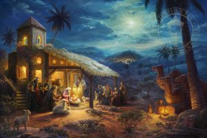 The Nativity Faith - Thomas Kinkade Studios
