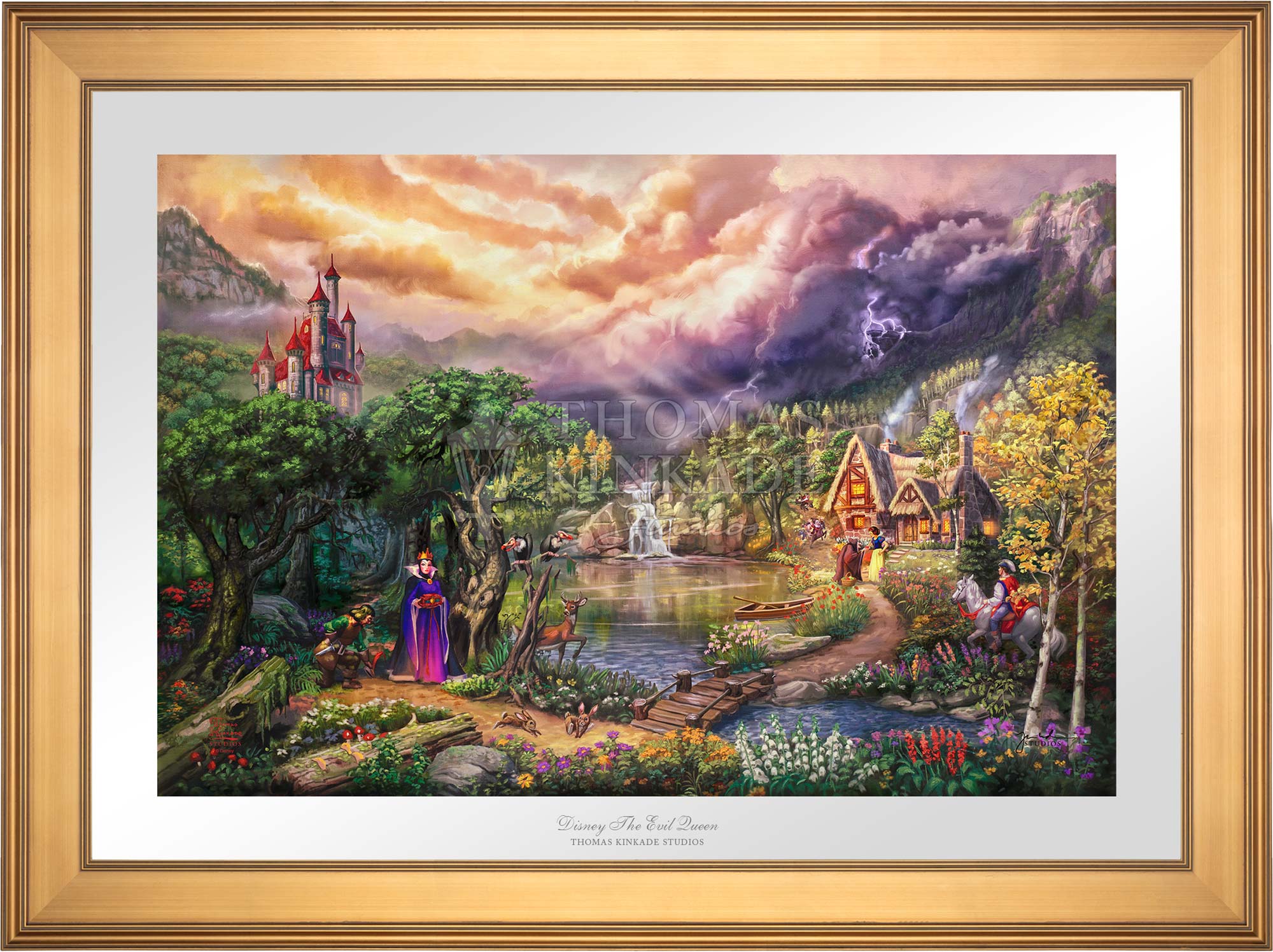 Disney The Evil Queen - Limited Edition Paper - Thomas Kinkade Studios