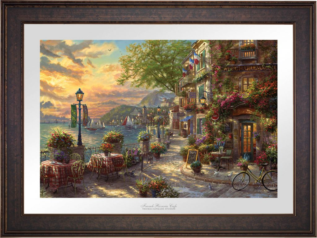 French Riveria Café - Limited Edition Paper