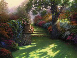 Pathway to Paradise Gardens - Thomas Kinkade Studios