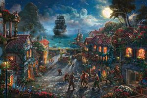 Disney Pirates of the Caribbean Seascapes - Thomas Kinkade Studios