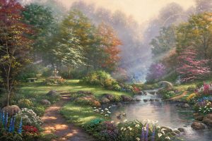 Reflections of Faith Gardens - Thomas Kinkade Studios