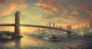 The Spirit of New York Bridges - Thomas Kinkade Studios