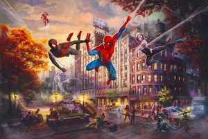 Spider-Man and Friends: The Ultimate Alliance Comic Characters - Thomas Kinkade Studios