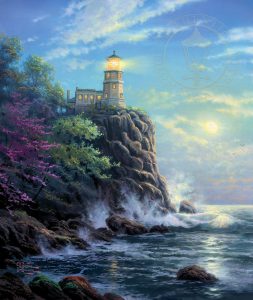 Split Rock Light Lighthouses - Thomas Kinkade Studios