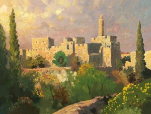 Tower of David Impressions of Israel - Thomas Kinkade Studios