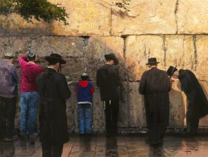 The Wailing Wall, Jerusalem Plein Air - Thomas Kinkade Studios
