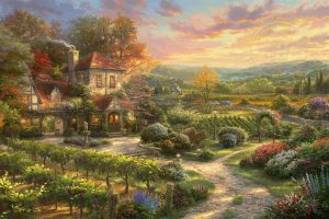 Wine Country Living Autumn - Thomas Kinkade Studios