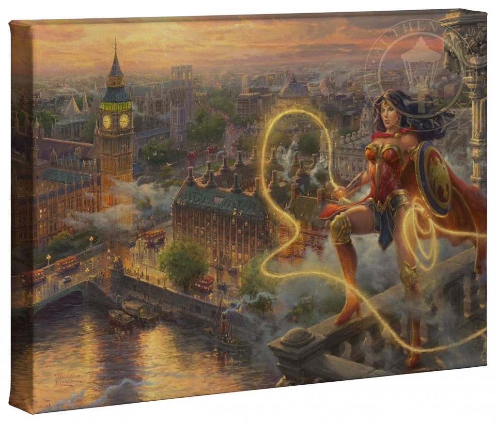 Wonder Woman - Lasso of Truth - 10" x 14" Canvas Gallery Wrap