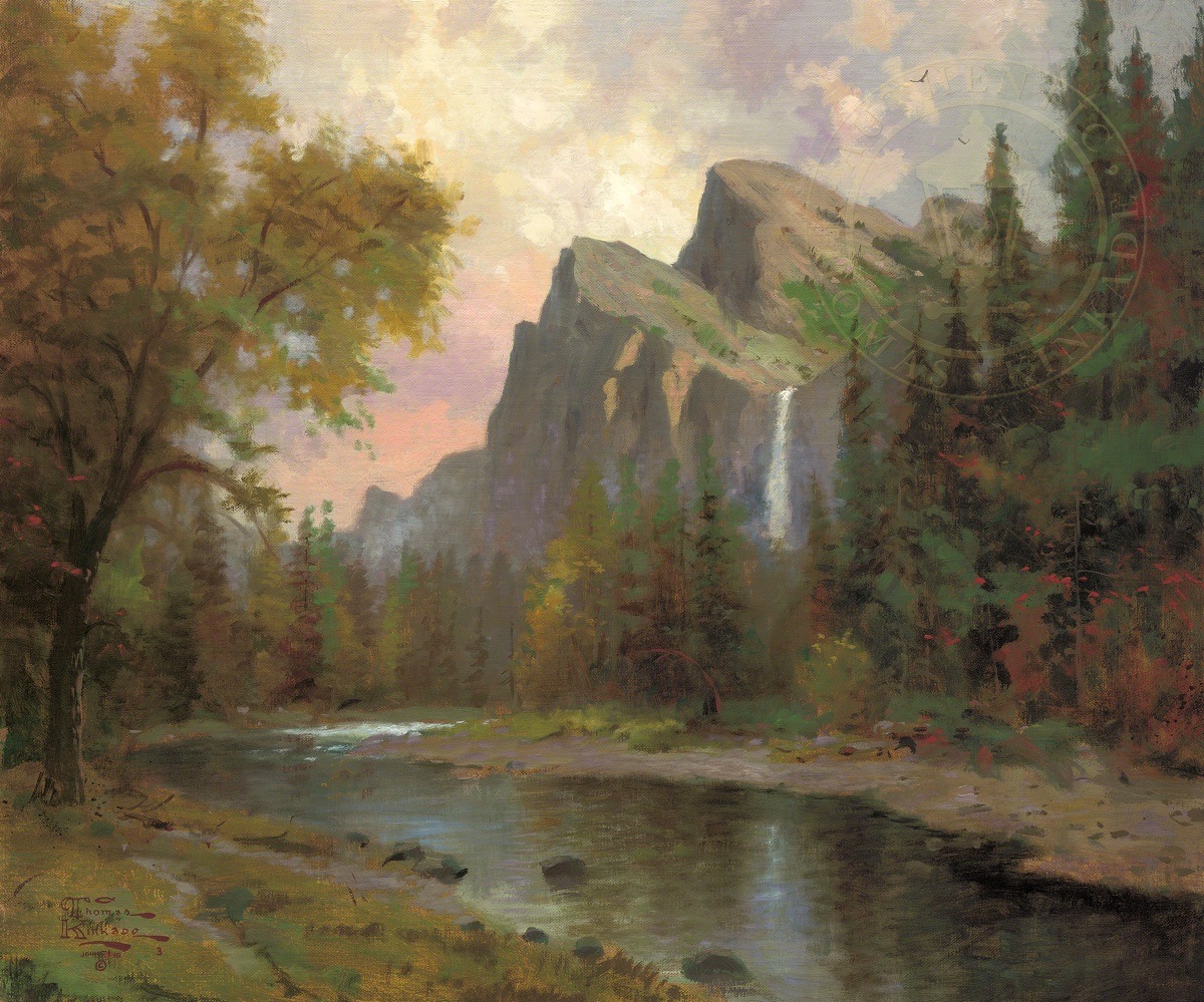 Thomas Kinkade Yosemite Valley